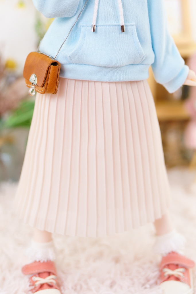 【1月通販】ロングプリーツスカート [MDD・ドール服]