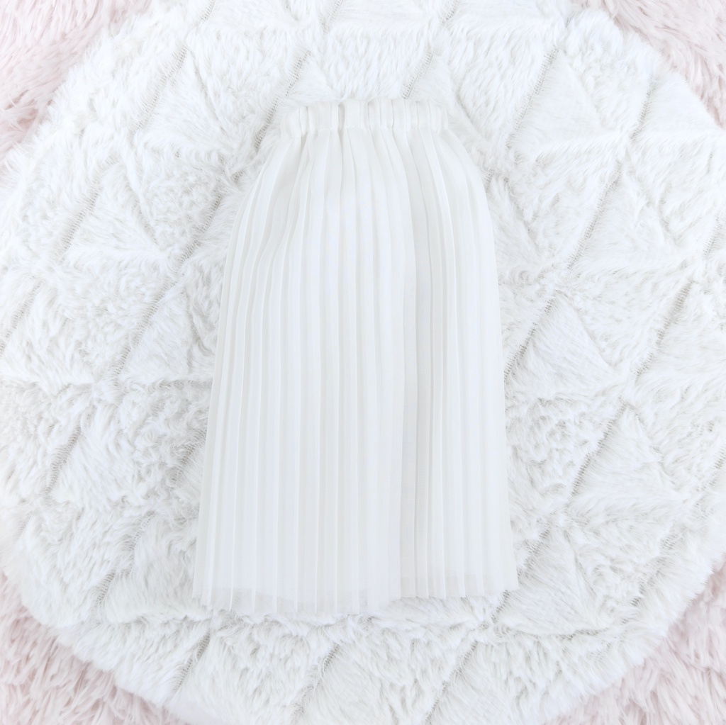 【8月通販】ロングプリーツスカート [MDD・ドール服]