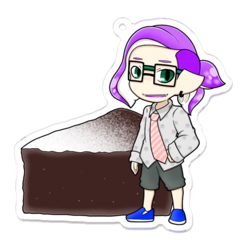 スイーツアクキー　シロ