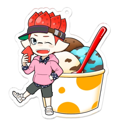 スイーツアクキー　ハリ