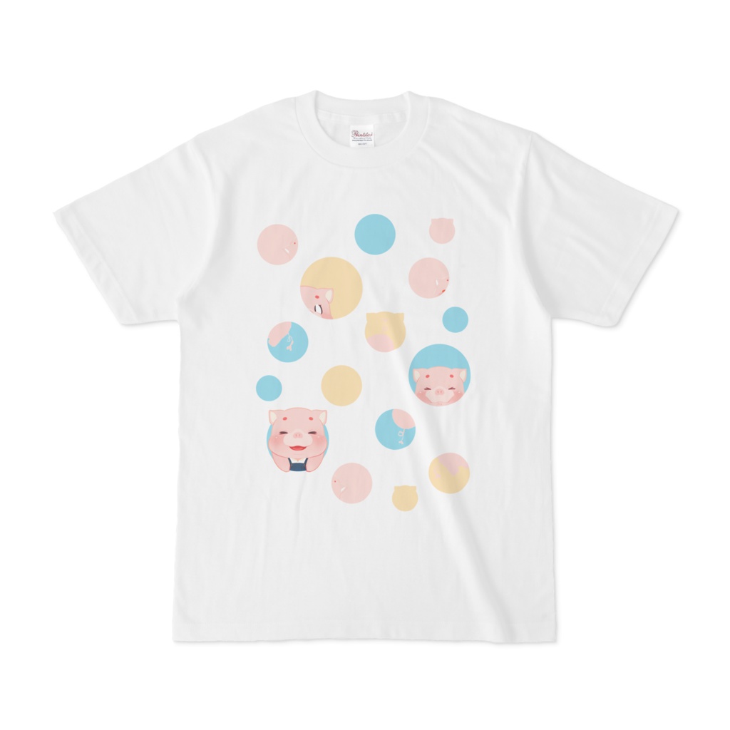 Tシャツ -水玉かくれんぼ-