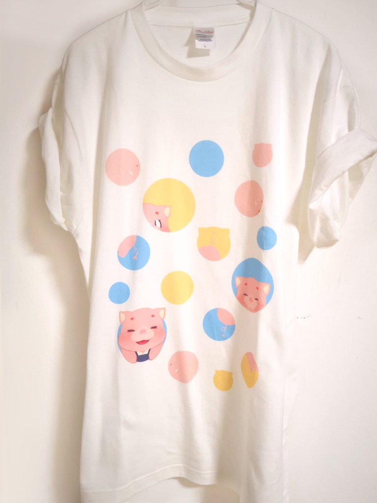 Tシャツ -水玉かくれんぼ-