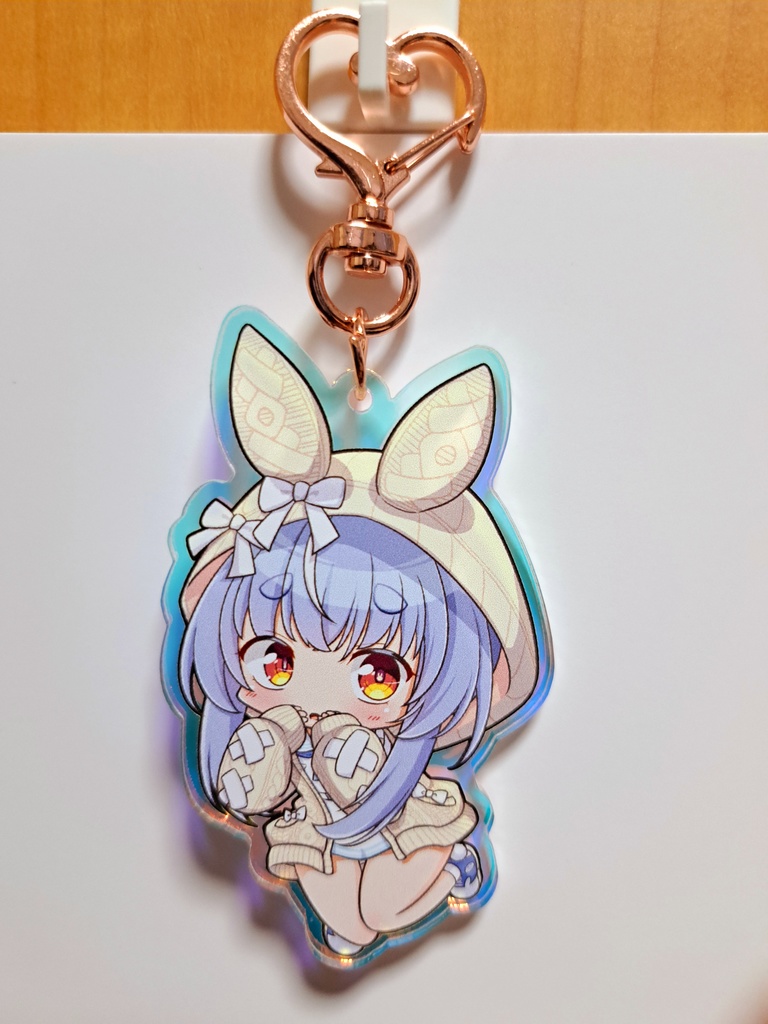 パーカーぺこら オーロラアクリルキーホルダー