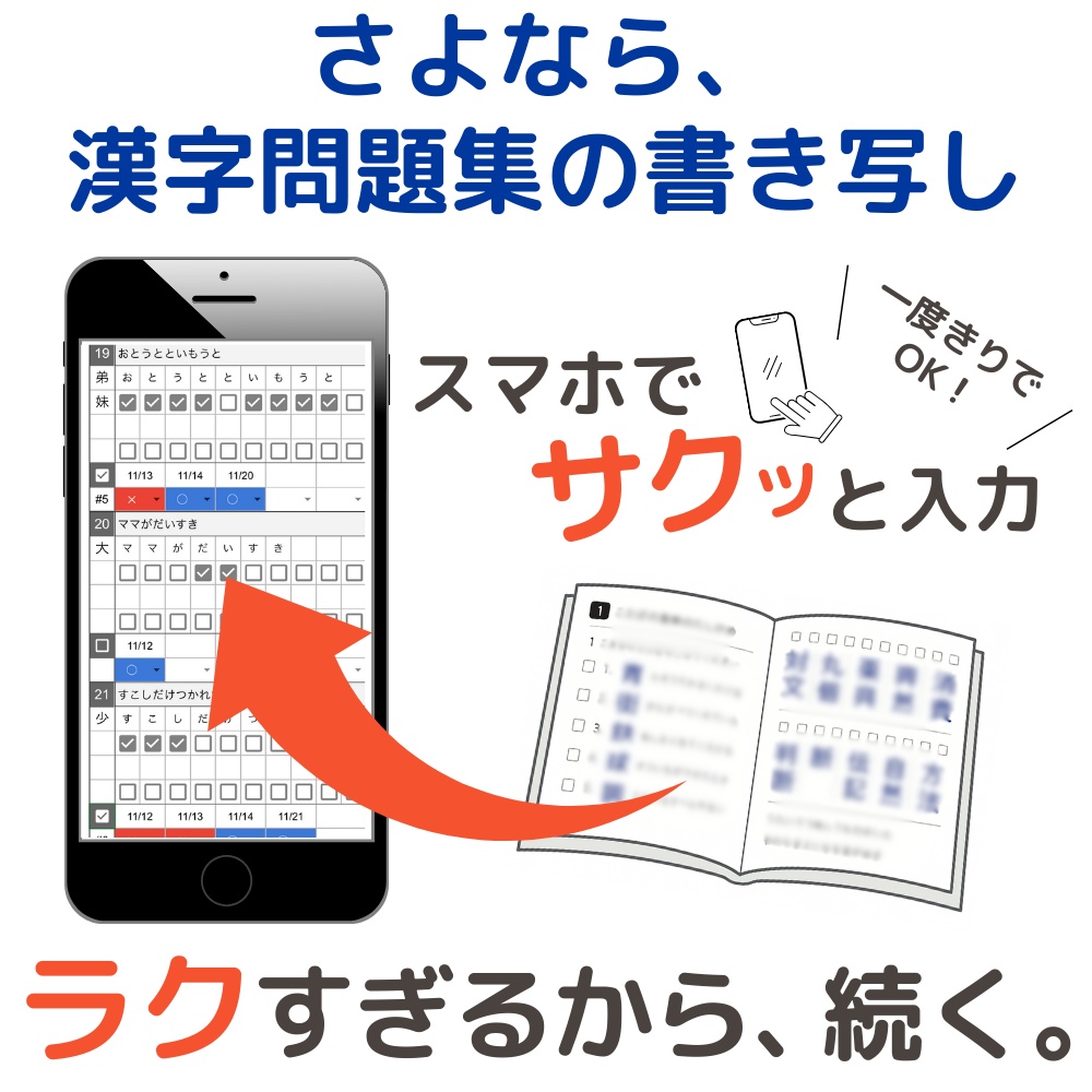 まちプリ|まちがえた漢字だけを、サクッと復習。しっかり身につく。