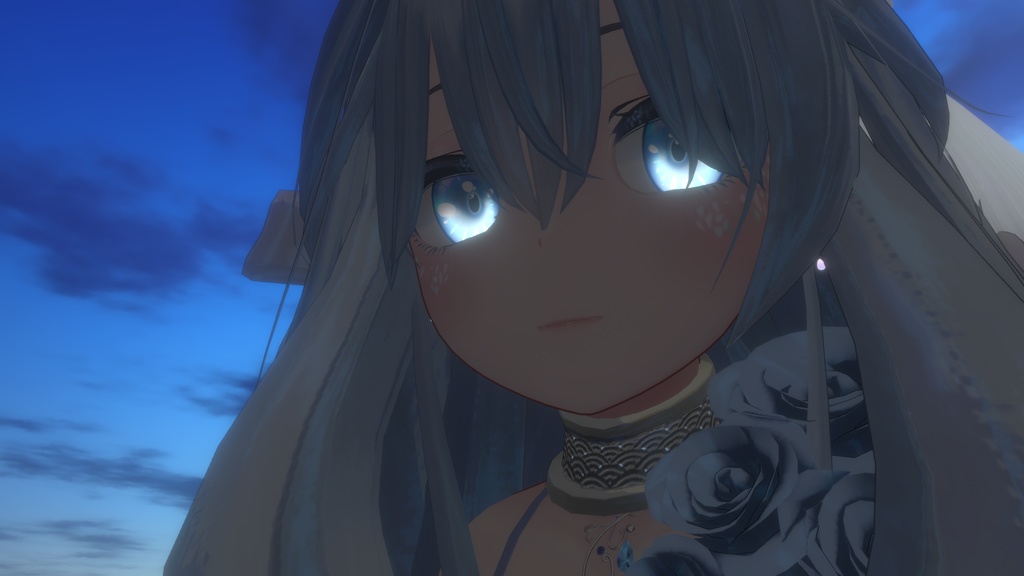 【kikyo桔梗ちゃん専用】煌めく夜空瞳&メイクテクスチャ Kikyo Eye&MakeupTexture