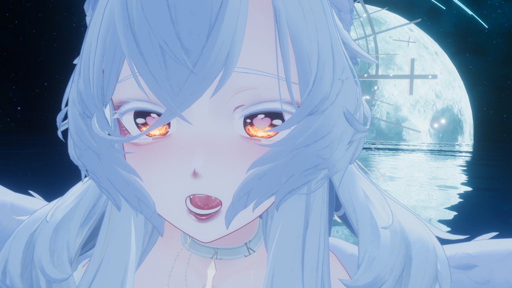 【桔梗ちゃん専用】吸血鬼風目+メイク+表情パッケージ