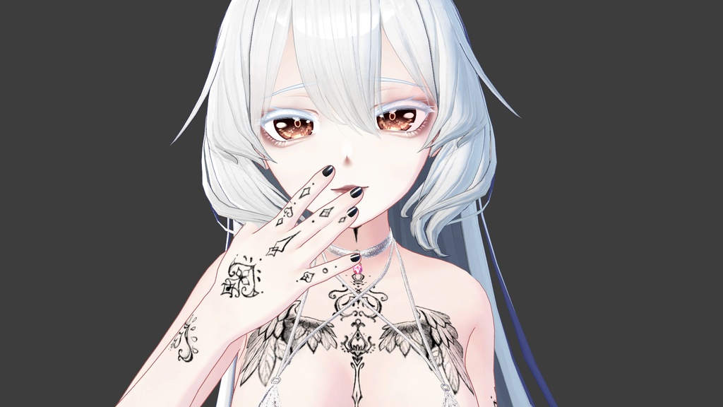 【女性アバター用】モデル立ポーズ