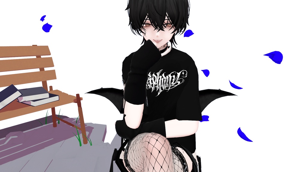 【森羅shinra用】かっこいい男の子?!メイク+表情アニメーション等々