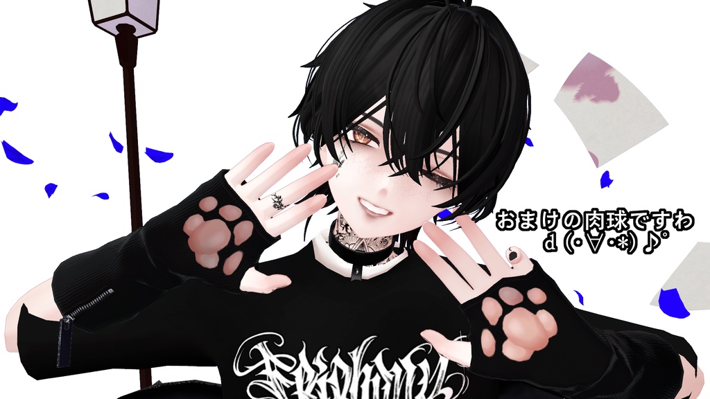 【森羅shinra用】かっこいい男の子?!メイク+表情アニメーション等々