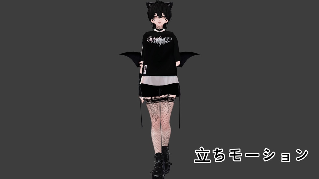 【森羅shinra用】かっこいい男の子?!メイク+表情アニメーション等々