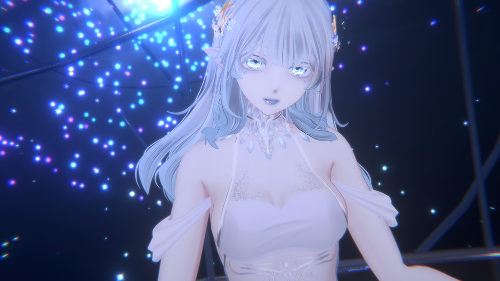 【森羅shinra用】動く!!深い海の瞳+メイクアップテクスチャ