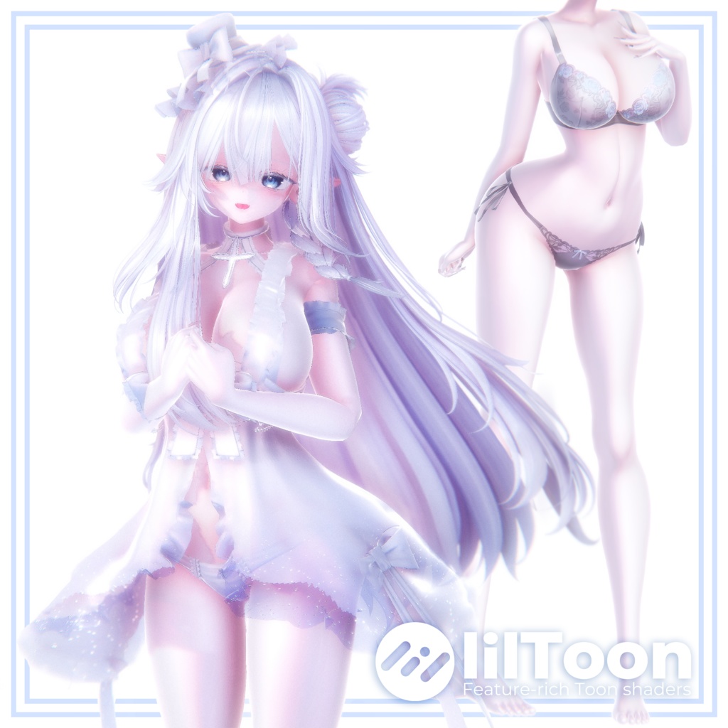 【lilToon】Angel skin Material settings