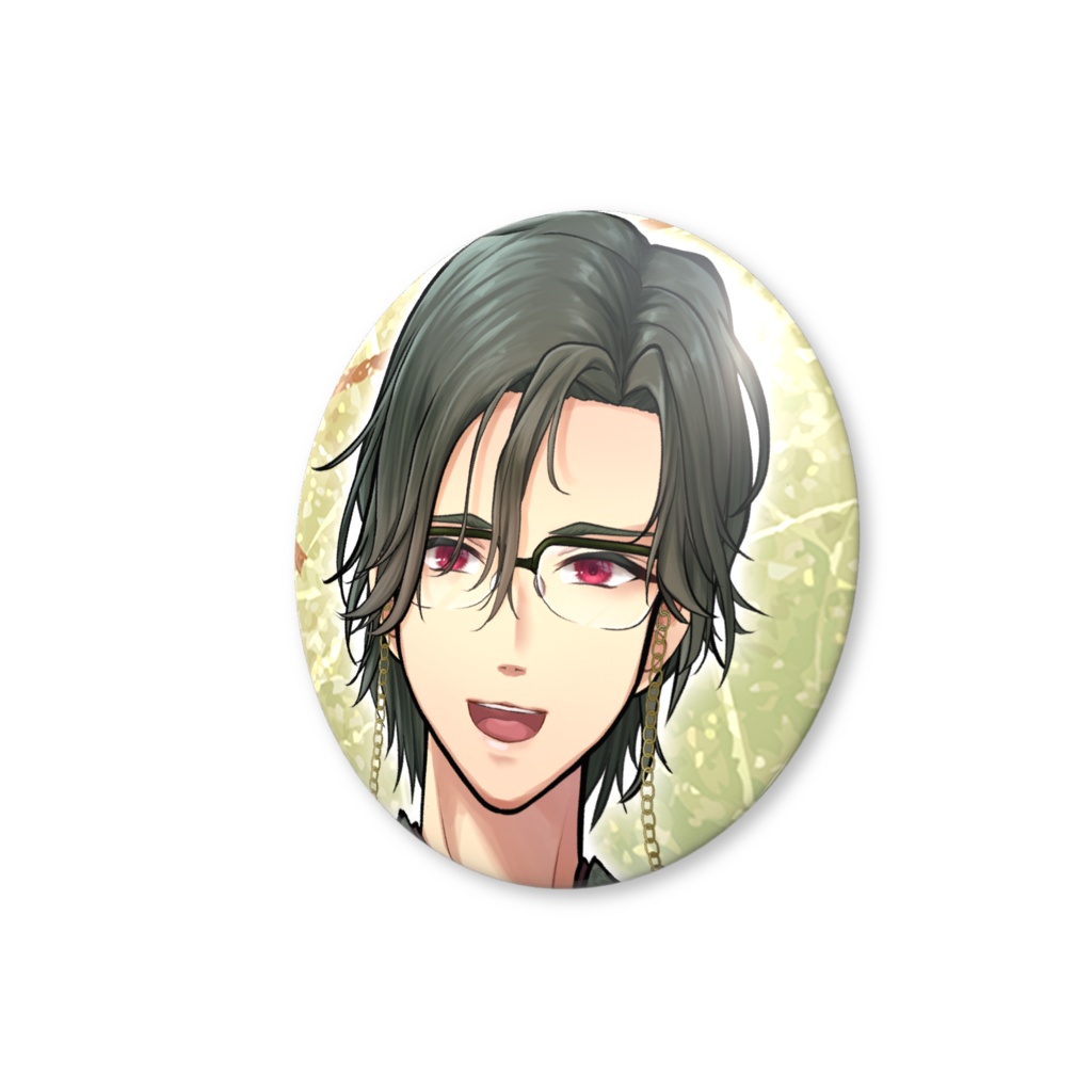 風見玄缶バッジ