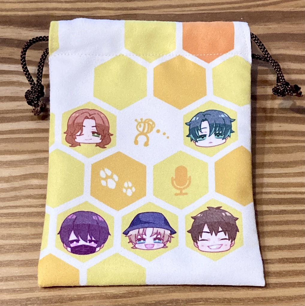 【7月発送/予約販売】耳Honey彼氏オリジナル巾着