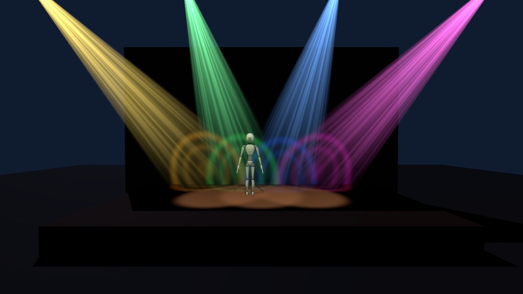 StageLight Control System / GZC Light Kit(꿀죽창 ライトキット)|VRChatワールド用 ステージ照明演出システム