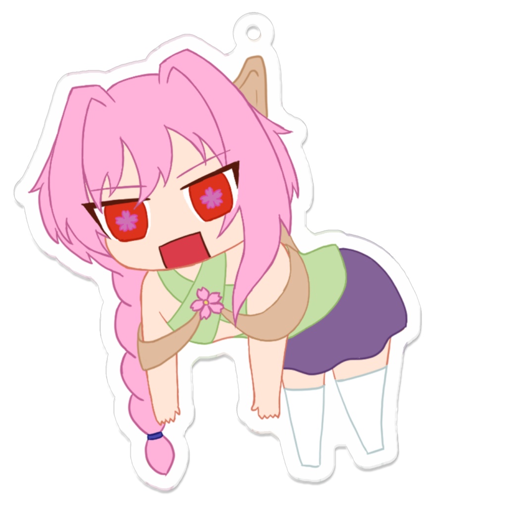 つままれ桜花ちゃん