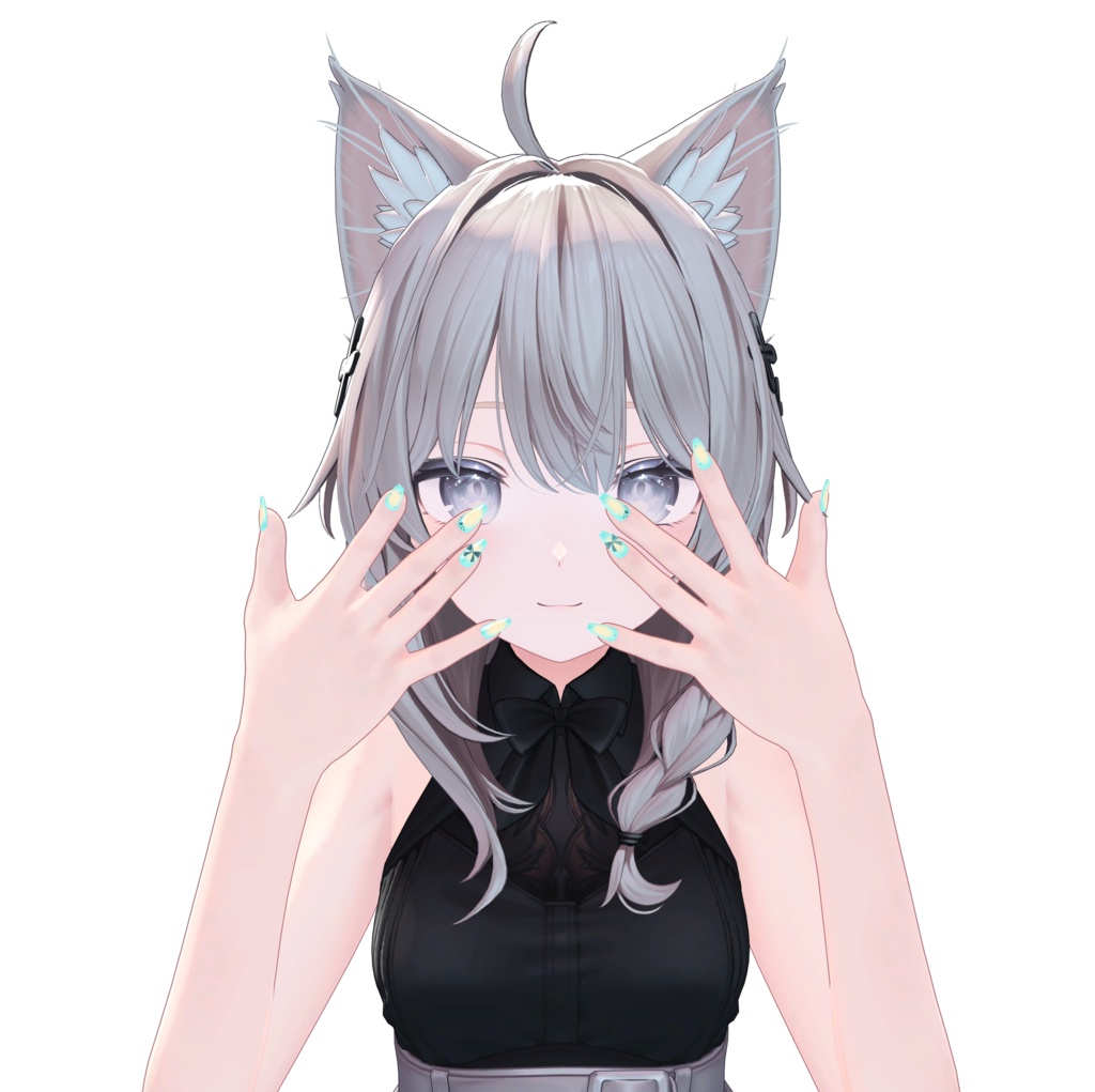 【無料/FREE】【10アバター対応】🫧🦭summer nail🐬🫧