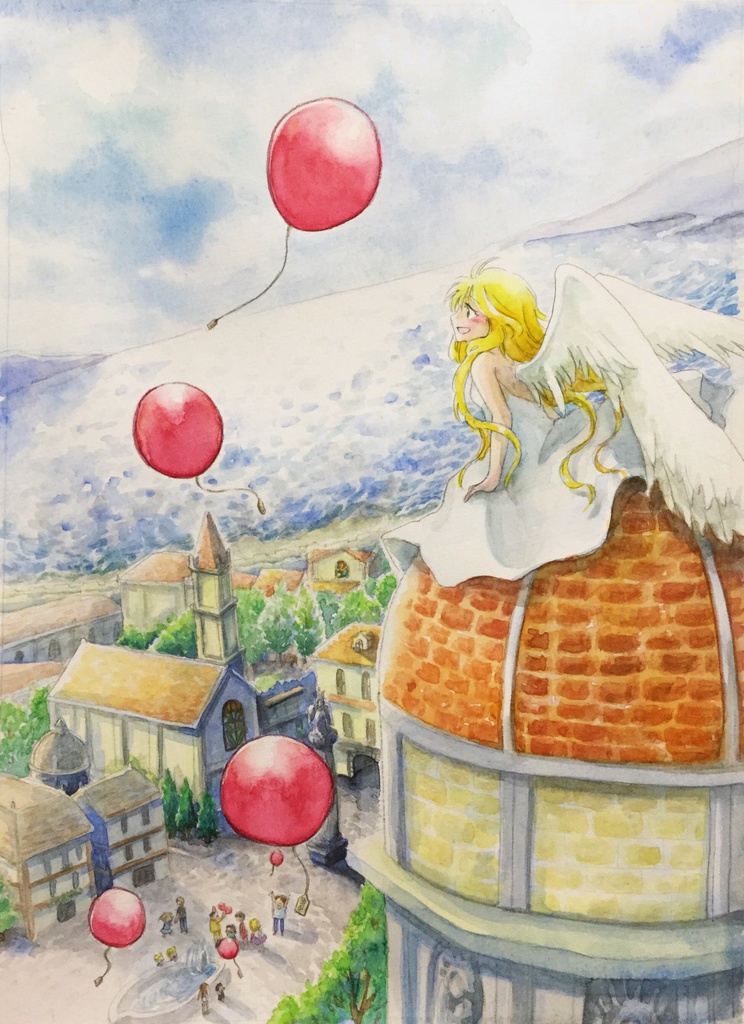 ポスカ)天使の住む町