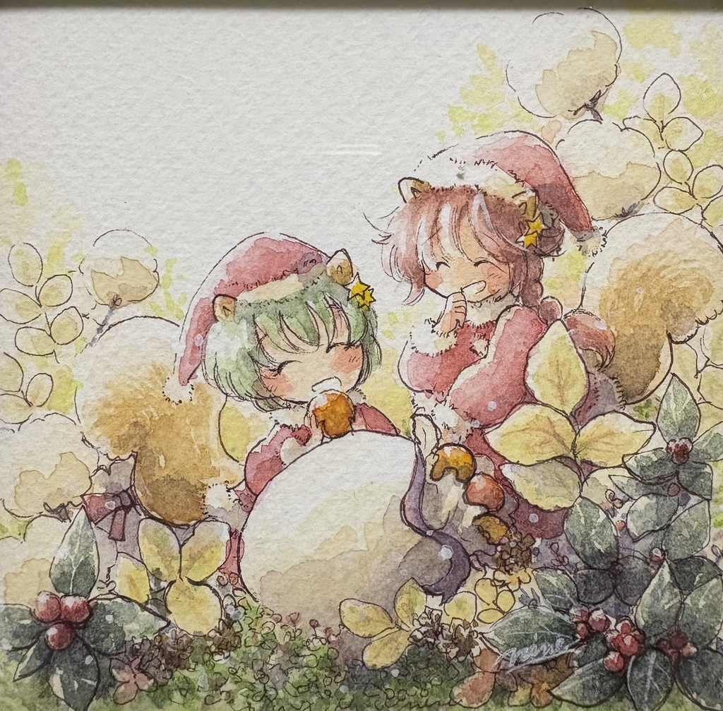 額装原画）これは私たちへのプレゼント
