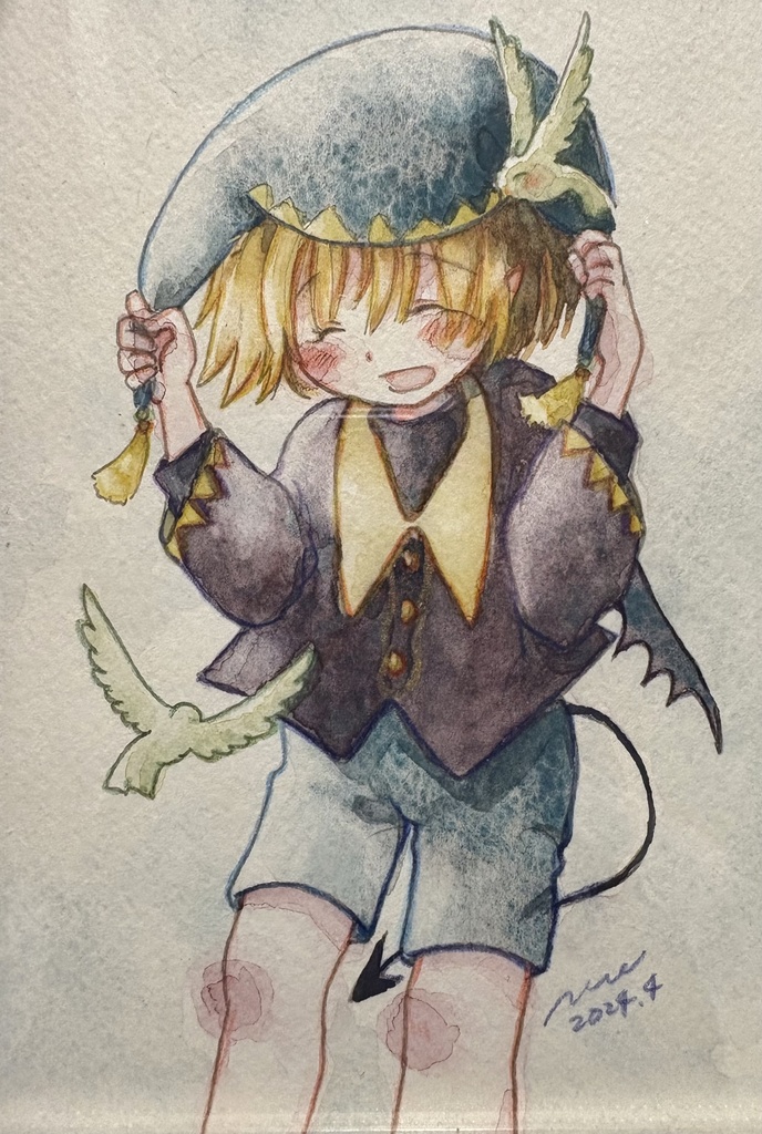額装原画)祝福