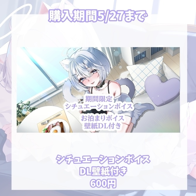 ✧期間限定✧お泊りシチュエーションボイス