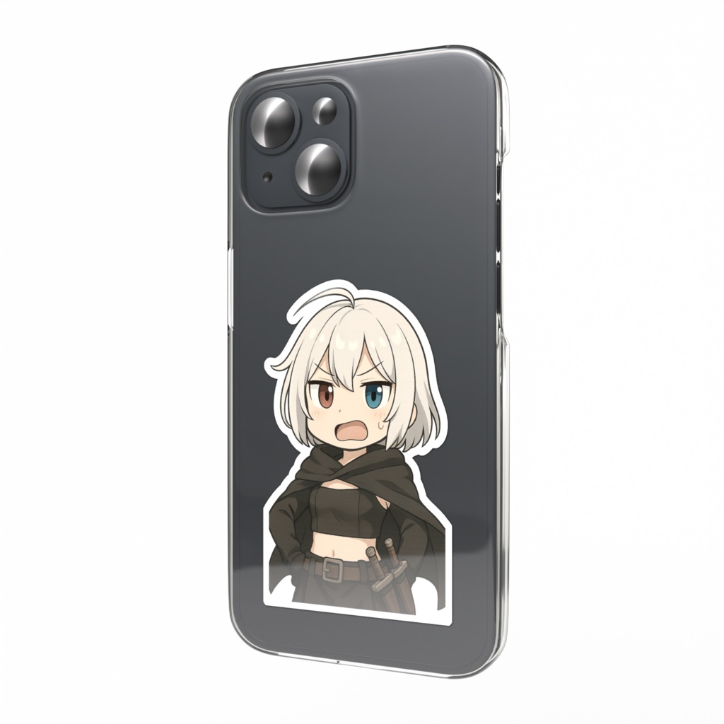 「いーきゅるんらぼ公式｜ミリィちびキャラステッカー」