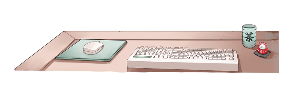 【配信用背景セット】和室(夜)【動かないver】