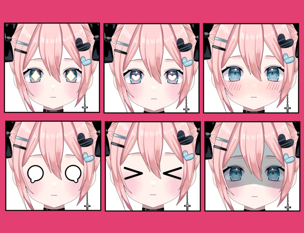 【パーツ分け済みPSD】現代風の女の子【汎用型】