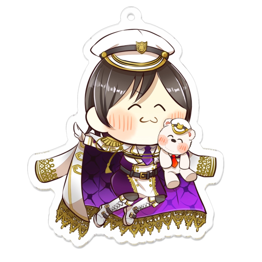 アクリルキーホルダー／ブーンすずろ軍服