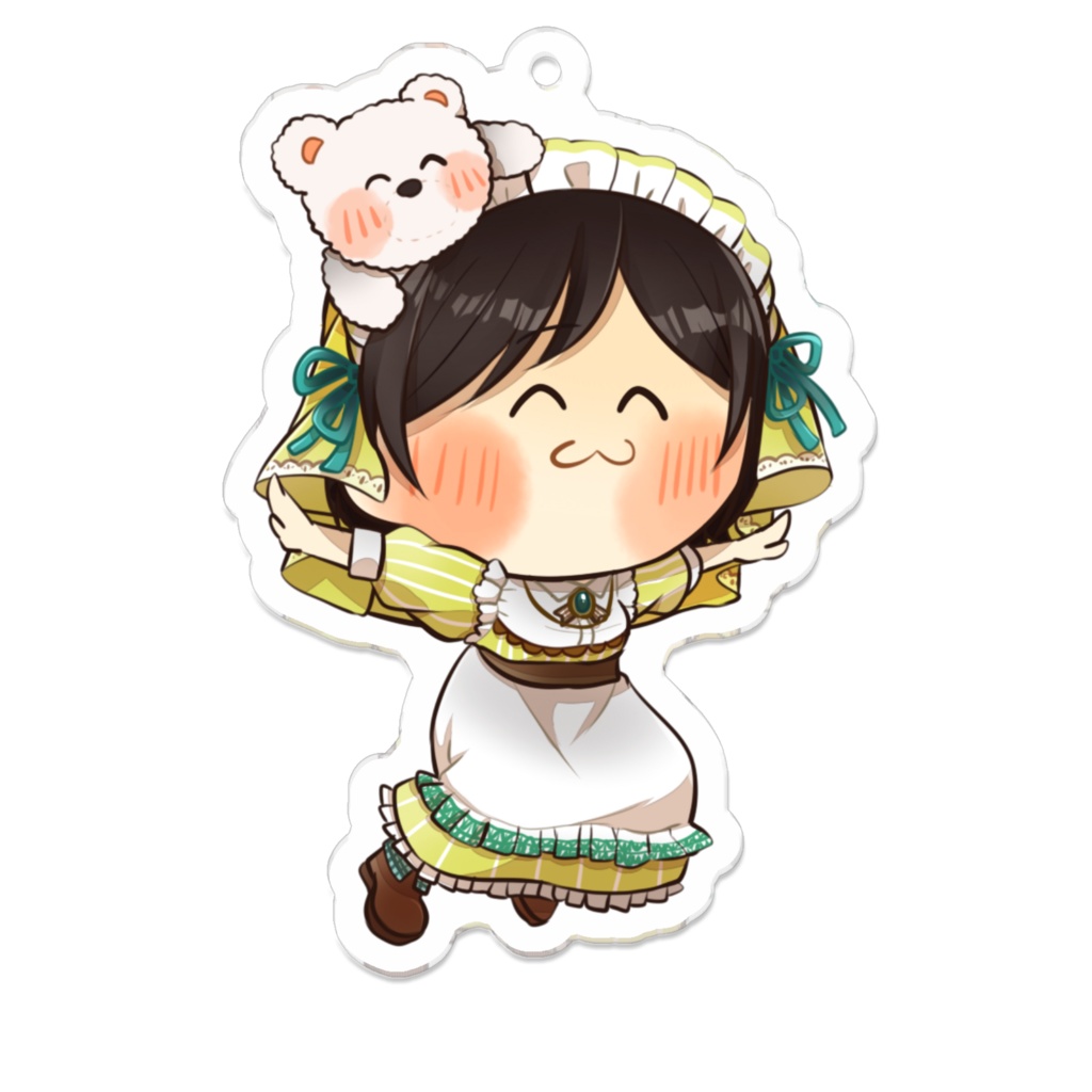 コーティングありアクリルキーホルダー／ブーンすずろシスターメイド