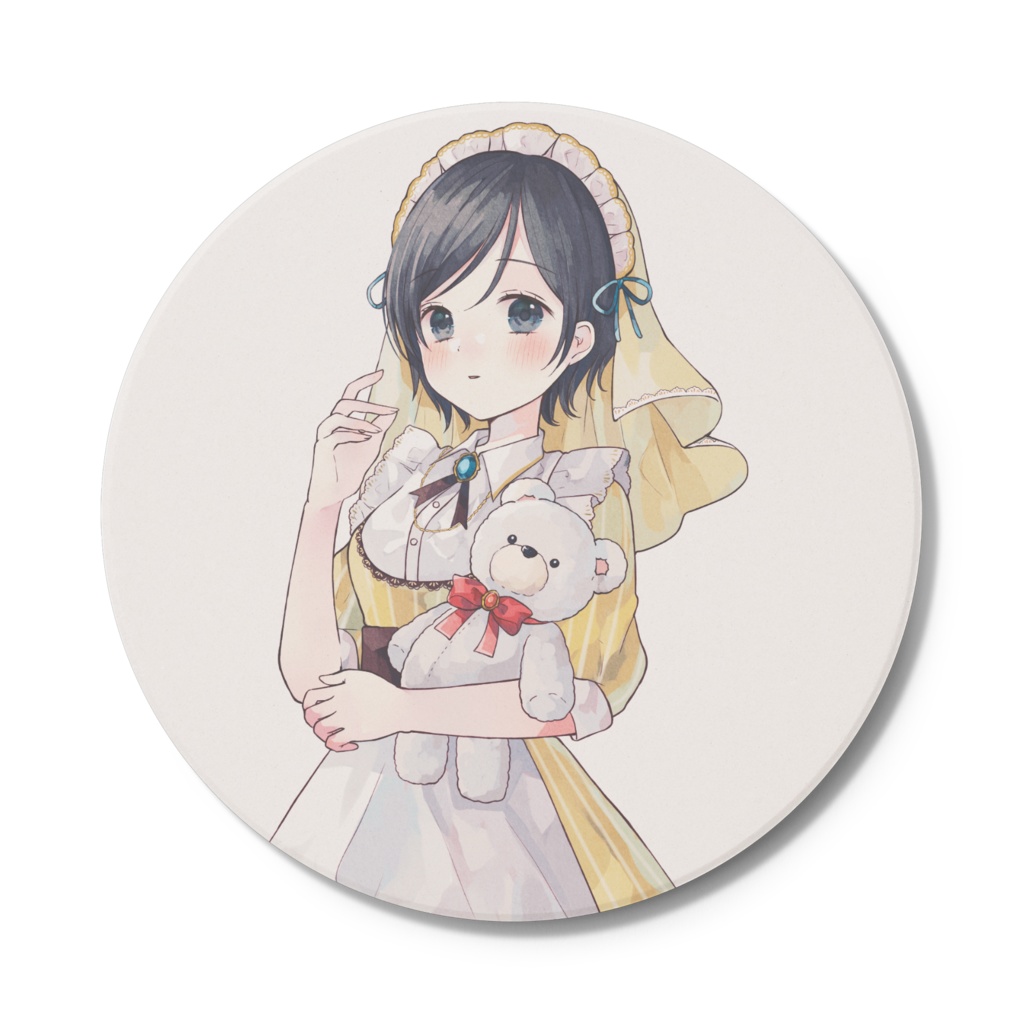 白雲石コースター／１周年記念一枚絵