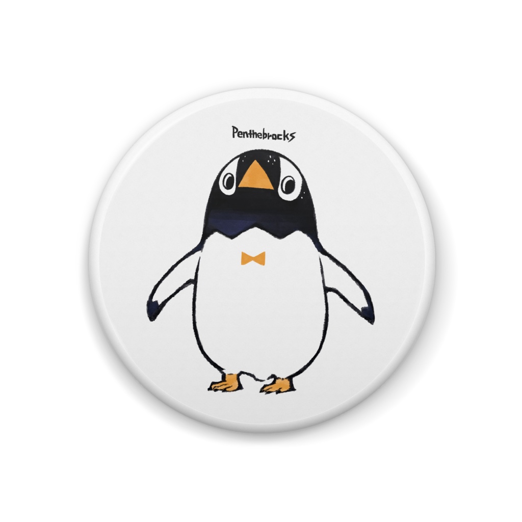 ジェンツーペンギンくん缶バッジ