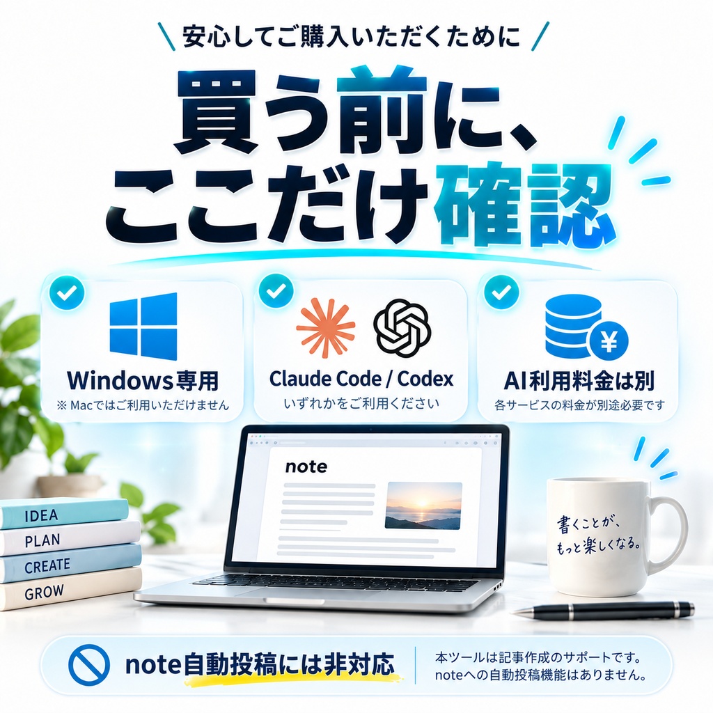 note制作OS|「何を書けばいい?」から1本完成まで