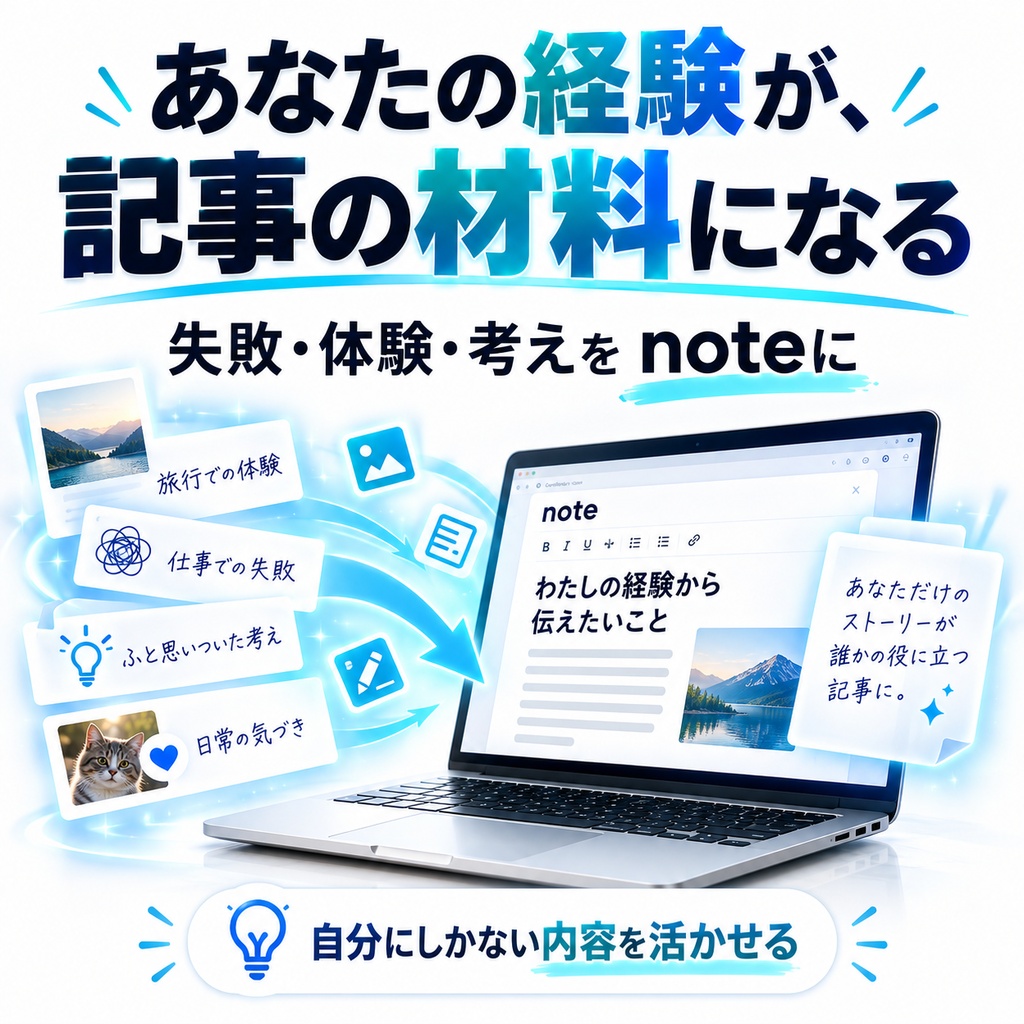 note制作OS|「何を書けばいい?」から1本完成まで