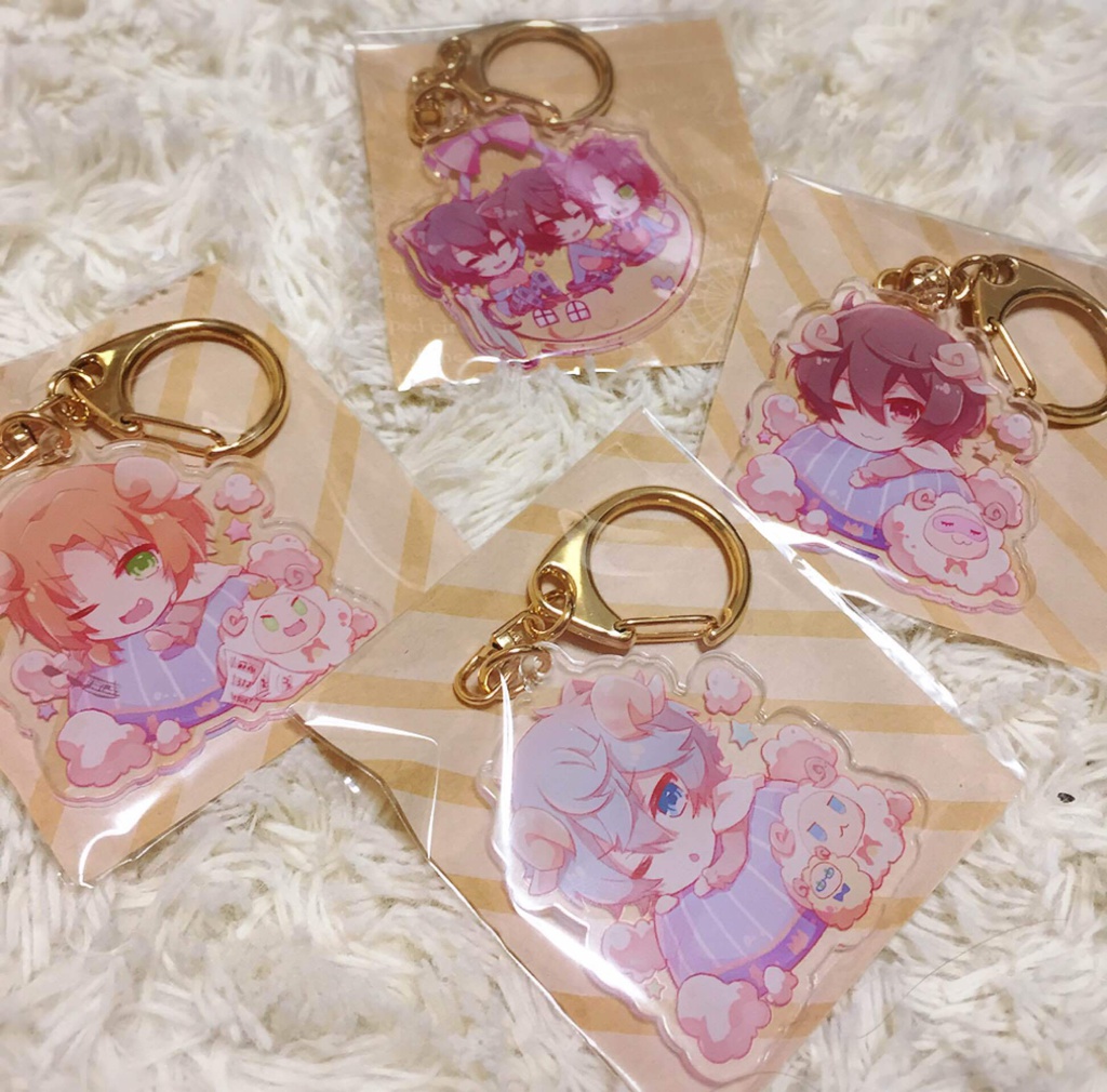 あんスタ ケモ耳アクリルキーホルダー