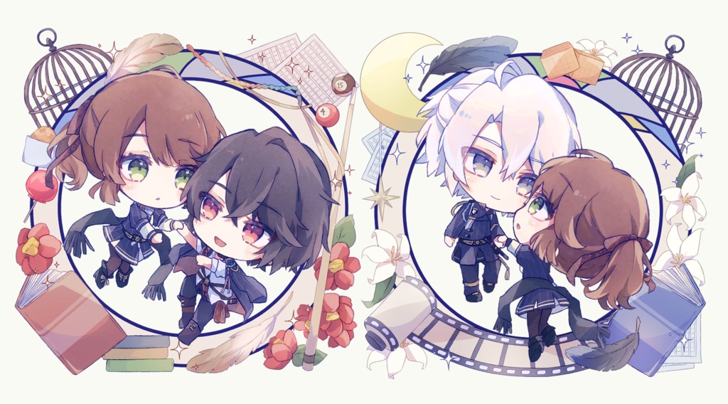 ニルアド ゆらゆら アクリルスタンド