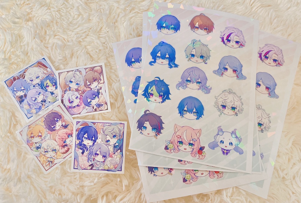 セルフカットステッカー