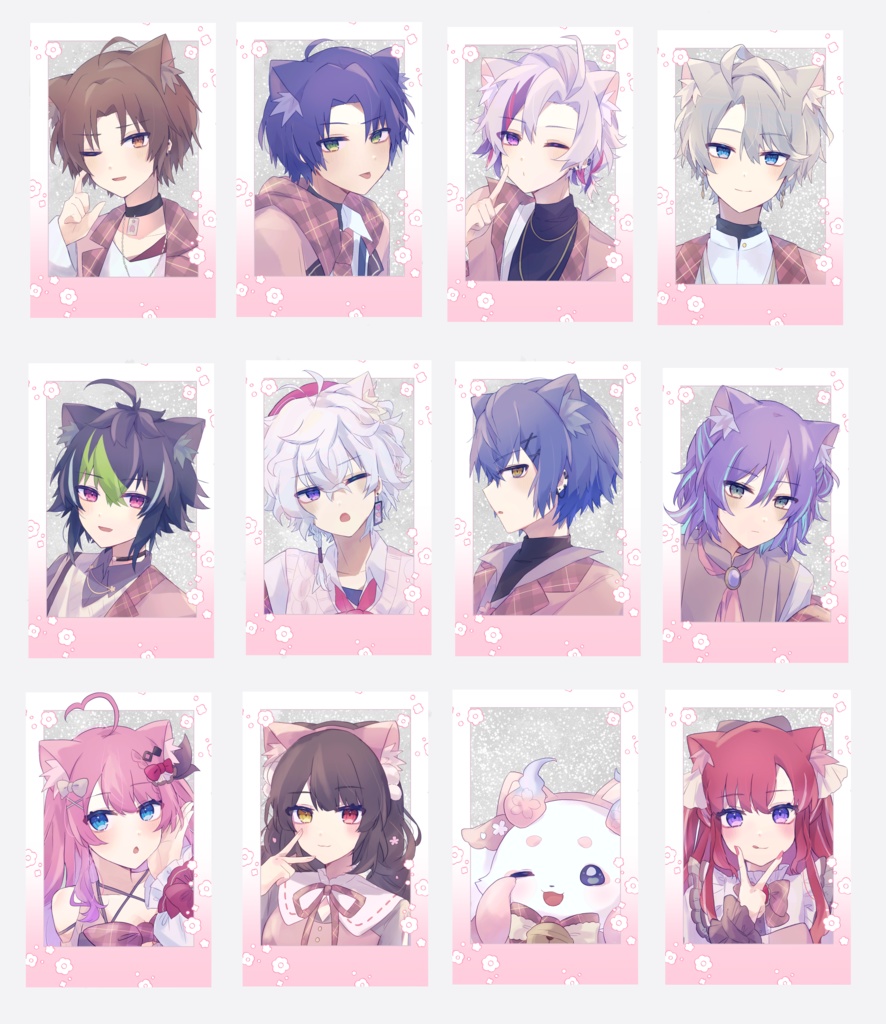 チェキ風キラキラトレカ