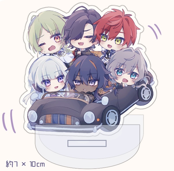 クレチェン 揺れるアクリルスタンド