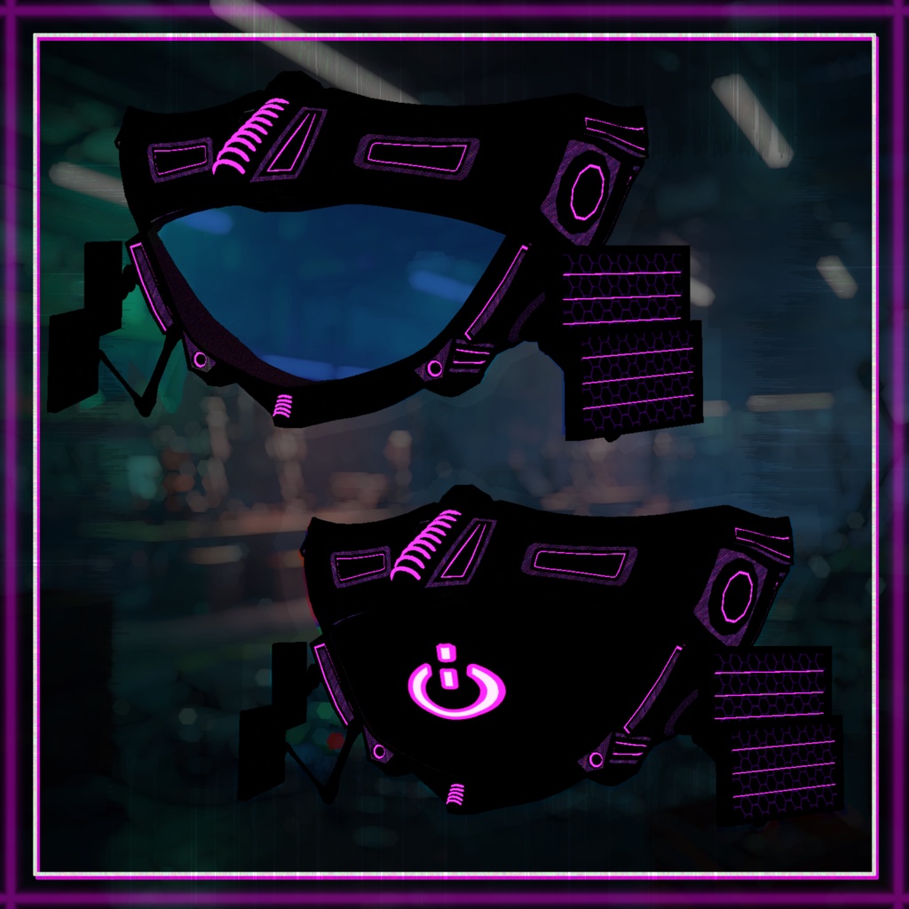 【VRChat】スプリッターマスク ~Splitter Mask~【Lasyusha向け】