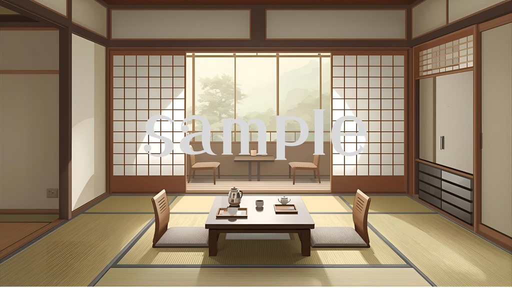 背景素材 壁紙 和風シーンセット15種類