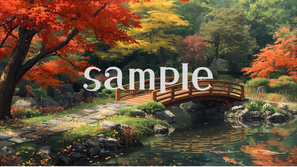 背景素材 壁紙 和風シーンセット15種類