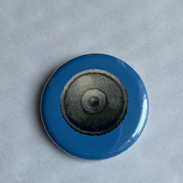 缶バッジ「ラウンドシールド」(32mm)