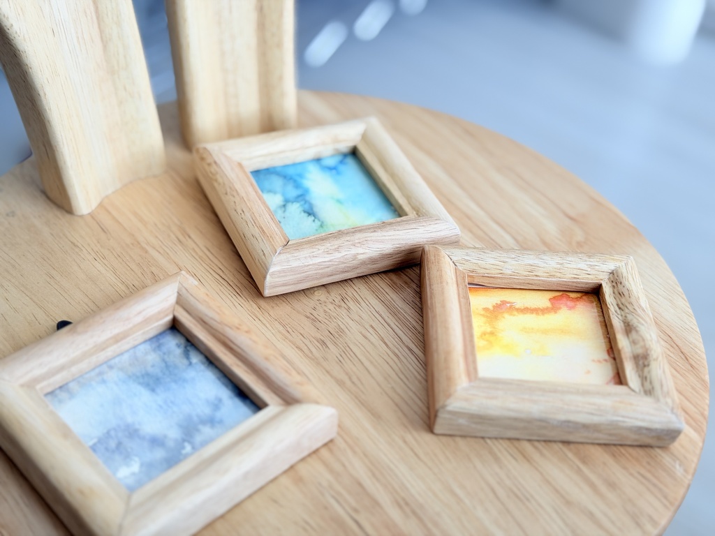 irodamari #1 水彩原画ミニ額装