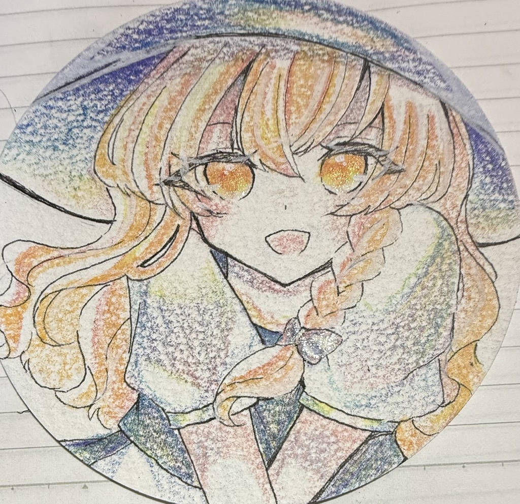  手のひらペーパーサイズ 原画