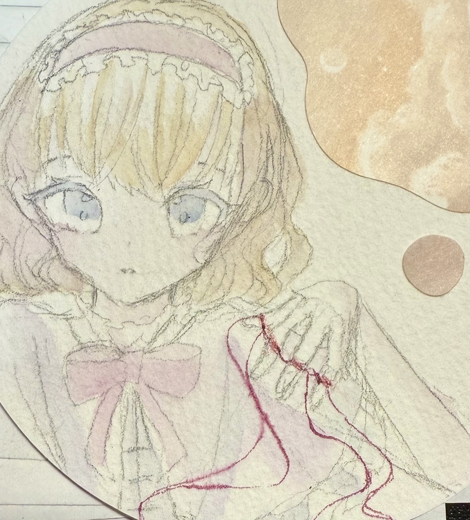 手のひらペーパーサイズ 原画