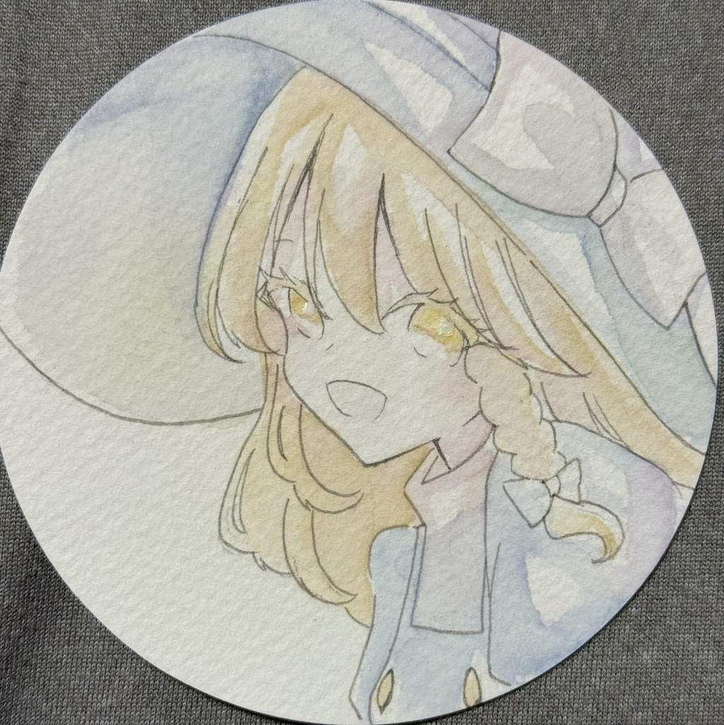 手のひらペーパーサイズ 原画