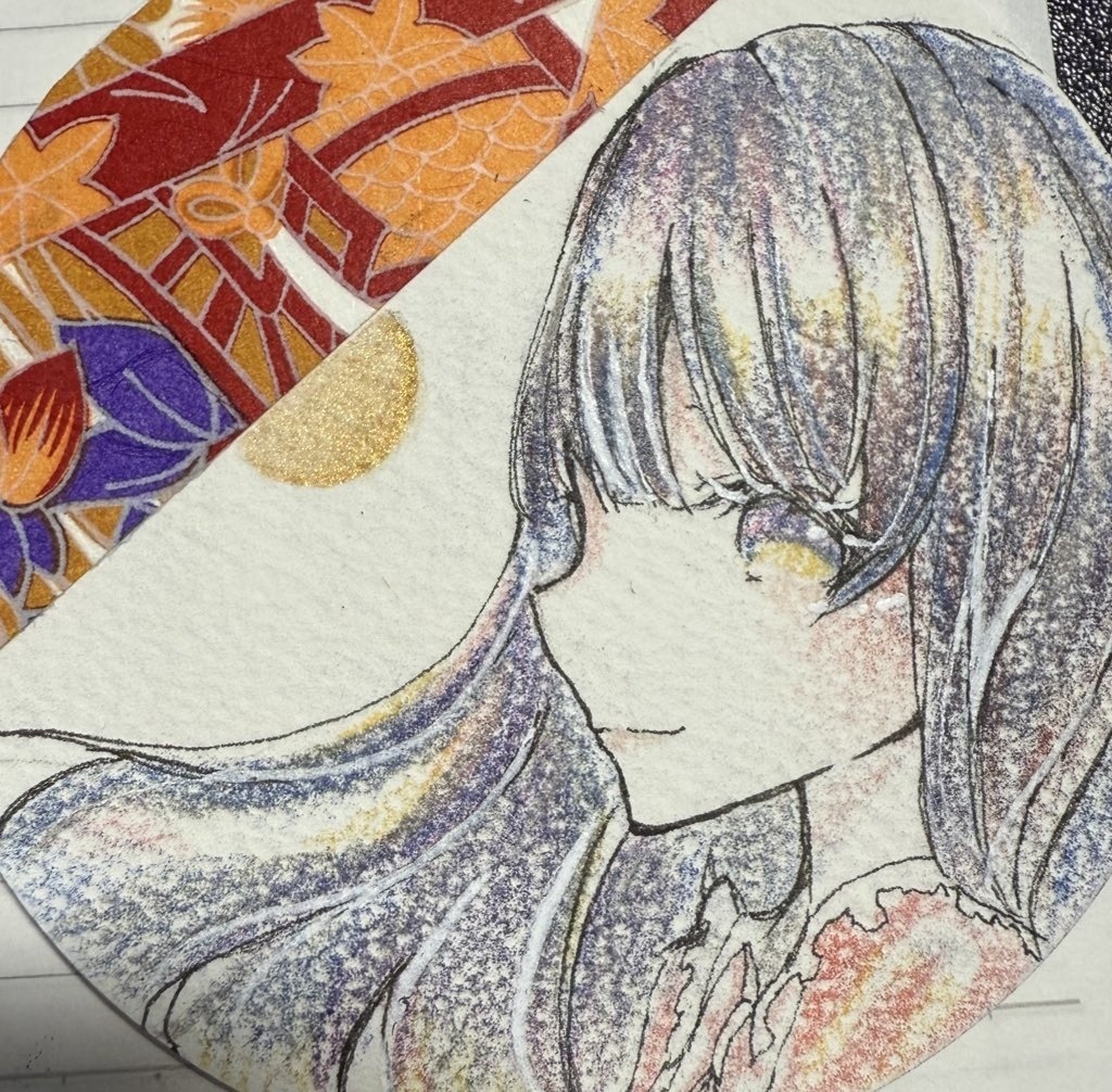 手のひらペーパーサイズ 原画