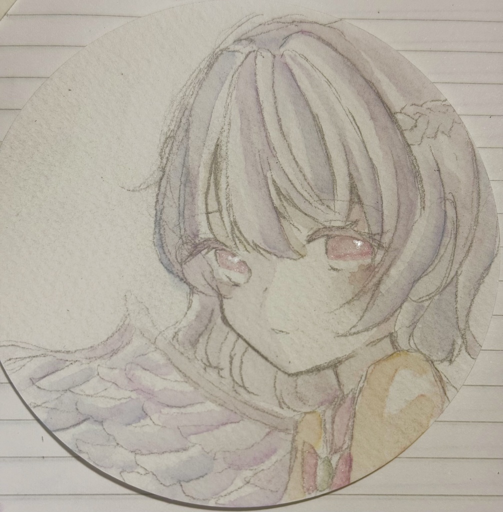 手のひらペーパーサイズ 原画