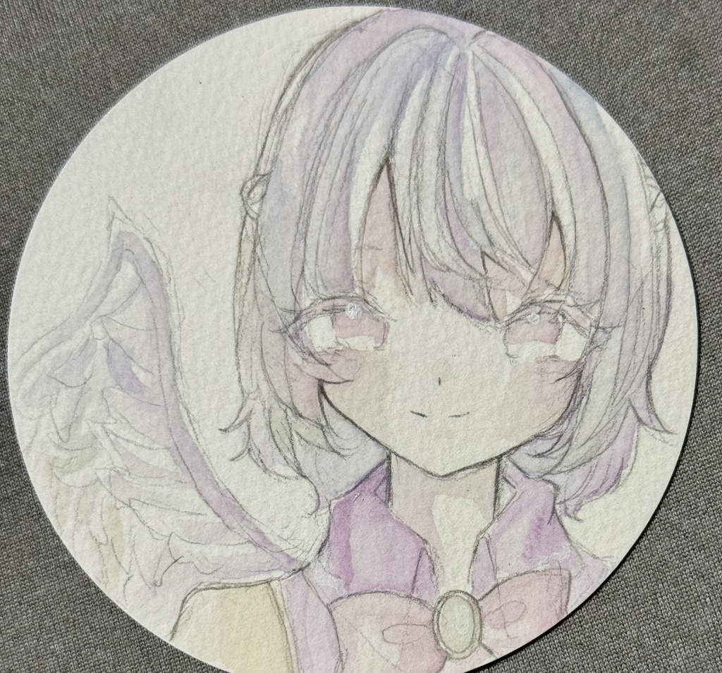 手のひらペーパーサイズ 原画